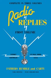 Radio replies. First volume cover image