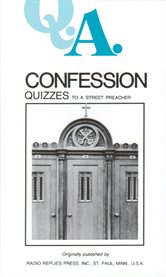 Confession quizzes to a street preacher cover image