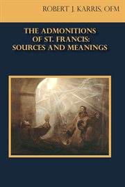 The admontitions of st. francis cover image