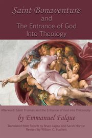 Saint bonaventure and the entrance of god into theology cover image