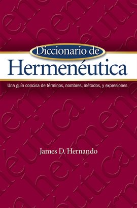 Cover image for Diccionario De Hermenéutica