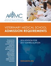 Veterinary medical school admission requirements (vmsar). 2016 Edition for 2017 Matriculation cover image