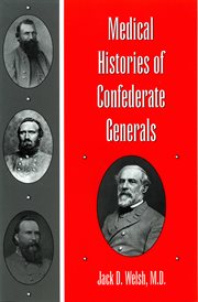 Medical histories of Confederate generals cover image
