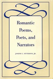 Romantic poems, poets, and narrators cover image