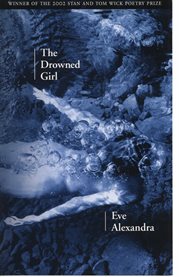 The drowned girl: poems cover image