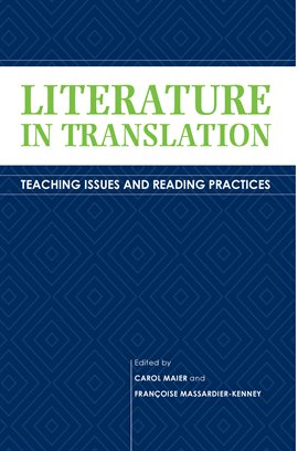 Cover image for Literature in Translation