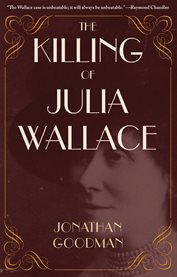 The killing of Julia Wallace cover image