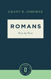 Romans verse by verse cover image