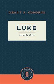 Luke verse by verse cover image