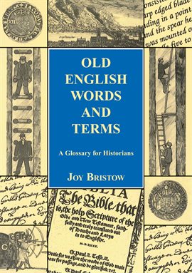 Cover image for Old English Words and Terms