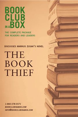 Cover image for Bookclub-in-a-Box Discusses The Book Thief, by Markus Zusak