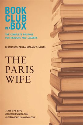 Cover image for Bookclub-in-a-Box Discusses The Paris Wife, by Paula McLain