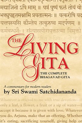 Cover image for The Living Gita