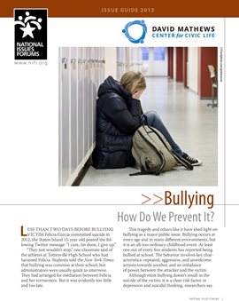 Cover image for Bullying