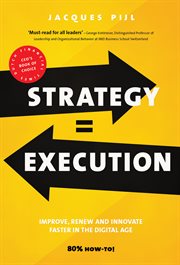 Strategy = execution cover image