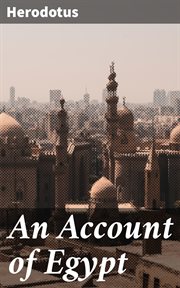 An Account of Egypt cover image