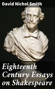 Eighteenth Century Essays on Shakespeare cover image