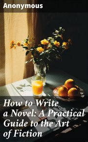 How to write a novel : a practical guide to the art of fiction cover image