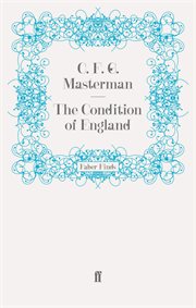 The Condition of England cover image