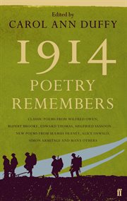 1914 : poetry remembers cover image