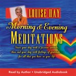 Morning and evening meditations cover image