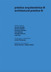 Práctica arquitectónica iii cover image