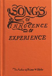 William Blake : Song of Innocence and of Experience cover image