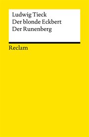 Der blonde Eckbert. Der Runenberg : Märchen. Reclams Universal-Bibliothek cover image