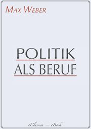 Politik als Beruf cover image