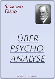 Sigmund Freud : Über Psychoanalyse cover image