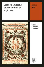 Libros e imprenta en méxico en el siglo xvi cover image