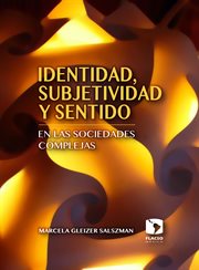IDENTIDAD, SUBJETIVIDAD Y SENTIDO EN LAS SOCIEDADES COMPLEJAS cover image