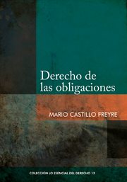 Derecho de las obligaciones cover image