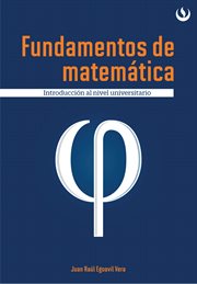 Fundamentos de matemática : introducción al nivel universitario cover image