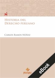 Historia del derecho peruano cover image