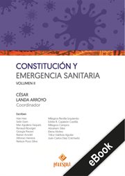 Constitución y emergencia sanitaria cover image