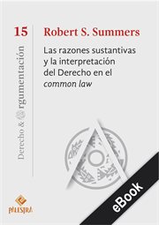 Las razones sustantivas y la interpretación del derecho en el common law cover image
