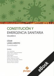 Constitución y emergencia sanitaria, volumen iii cover image