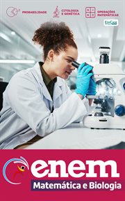 Apostilas Enem - Matemática e Biologia : Probabilidade; Citologia e Genética; Operações cover image