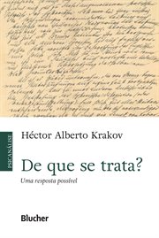 De que se trata? : Uma resposta possível cover image