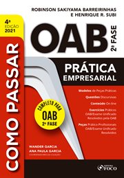 Como Passar Na Oab 2ª Fase : Prática Empresarial cover image