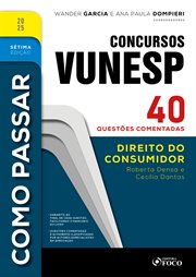 Como Passar em Concursos Vunesp -2025 : Direito Do Consumidor - 40 Questões Comentadas cover image