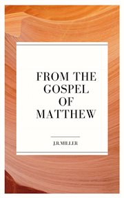 From the gospel of matthew cover image