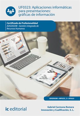 Cover image for Aplicaciones informáticas para presentaciones: gráficas de información