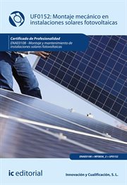 Montaje mecánico en instalaciones solares fotovoltaicas cover image
