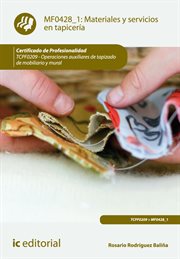 Materiales y servicios en tapicería (MF0428_1) cover image