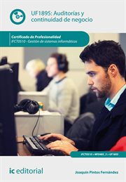 Auditorías y continuidad de negocio (UF1895) cover image