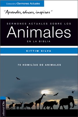 Cover image for Sermones actuales sobre los animales en la Biblia