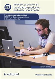 Gestión de la calidad de productos editoriales multimedia. argn0110 cover image