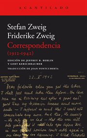 Correspondencia (1912-1942) cover image